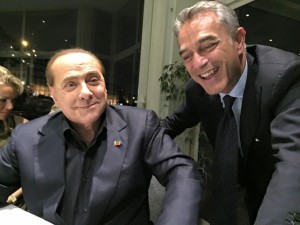 Pagano con Berlusconi